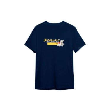Imagem de Camiseta Esportiva Azul Manga Curta Superman Best Friends
