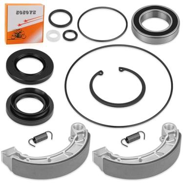 Imagem de Kit de selos de rolamento de tambor de freio traseiro para Honda Rancher 420 TRX420 2007-2013 06450-HN5-671