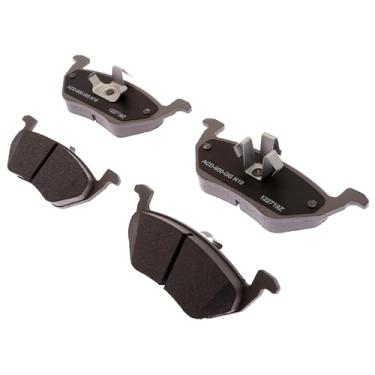 Imagem de ACDelco Conjunto de pastilhas de freio a disco traseiro de cerâmica prata 14D1055CF1