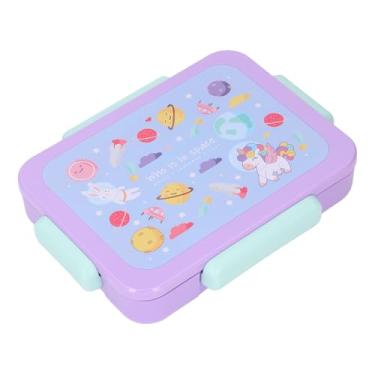 Imagem de Generic Lunch Box, Fácil de Limpar a Limpeza de Microondas à Prova de Vazamento Bento Lunch Reccintar para Cafeteria (Roxo)