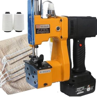 Imagem de Máquina De Costura Portátil, Máquina De Fechamento De Saco Elétrico Profissional, Costura De Costura Sem Fio Com Bateria De Grande Capacidade De 36v, Melhora A Eficiência De Tra, 1battery