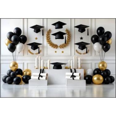 Imagem de Fundo Fotográfico Formatura Cenário Tecido 1,20 x 1,70m - Fadrix, FFOR