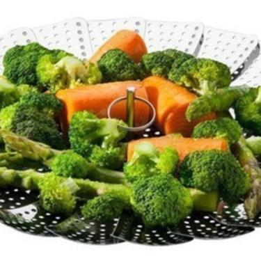 Imagem de CESTO COZINHAR VAPOR INOX KEHOME