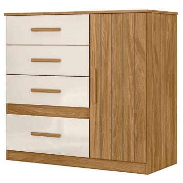 Imagem de Cômoda Sapateira Vênus Freijó Off White - Moval