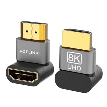 Imagem de VCELINK Adaptador Hdmi 90 graus, pacote com 2