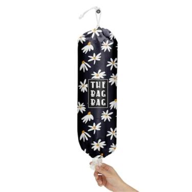 Imagem de IHopes+ Suporte de saco de plástico, organizador de sacolas de compras estilo country reutilizável e lavável, para decoração de cozinha doméstica, viagem, acampamento, use 1 pacote, padrão de