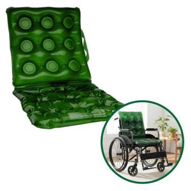 Imagem de Almofada Ortopédica Gel Quadrada Caixa de Ovo Encosto ArtFlex Conforto