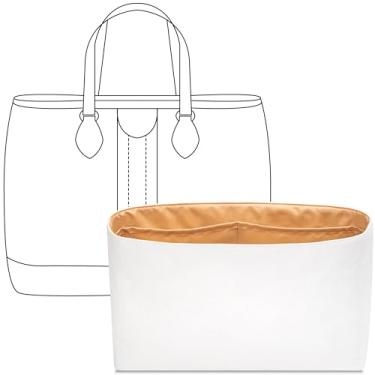 Imagem de FANJI Project Bolsa organizadora para mini bolsa Gucci Ophidia, ajuste personalizado dentro de vanile premium, leve, resistente à água, com acessórios para porta-copos