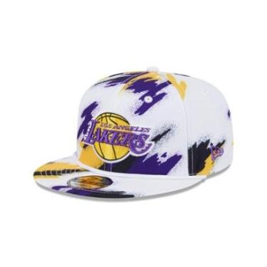 Imagem de BONE NEW ERA 9FIFTY SNAPBACK LOS ANGELES LAKERS NBA BRANCO-Masculino