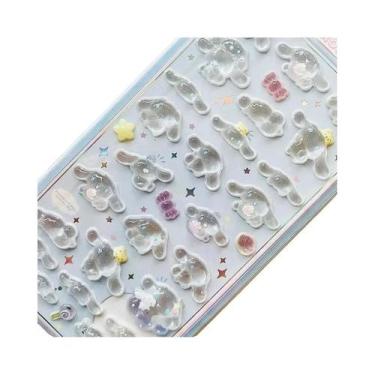 Imagem de Adesivos 3D De Gel Hello Kitty Sanrio Anime Brinquedos Decorativos De 