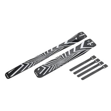 Imagem de Conjunto de 1 Para-lama Dobrável de Plástico para Bicicleta, Dianteiro e Traseiro, Kit de Para-lamas para Pneus, Para-lamas para Bicicleta MTB, Acessórios para Ciclismo(Style E)