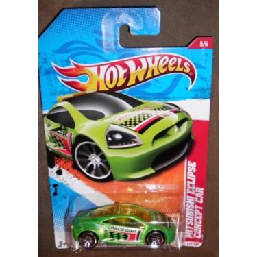 Imagem de Carro conceito Mitsubishi Eclipse 2011 colecionável Hot Wheels - Série Thrill Racers Raceway - 221/244