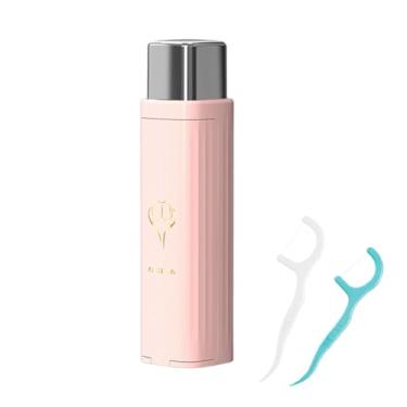 Imagem de Porta Passa Fios | Suporte Para Flossers Dentais | Dispensador Automático de Fios Dentários | Para Casa Banheiro Quarto Viagem Hotel Pia de Banheiro