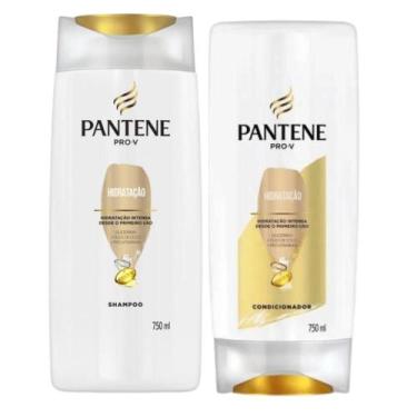 Imagem de Shampoo + Condicionador Pantene Pro-v Hidratação 750ml