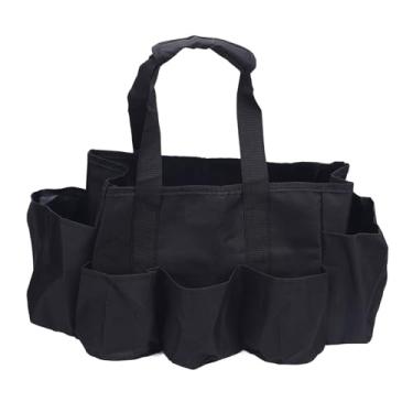 Imagem de AUNMAS Organizador de Suprimentos para Caddy de Limpeza Portátil, Pano Oxford, Vários Compartimentos, Bolsa de Ferramentas de Limpeza Com Alça para Jardinagem Doméstica, Manutenção