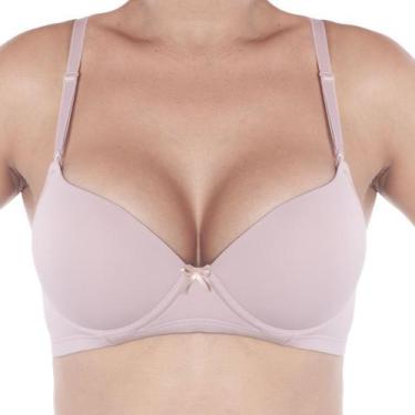Imagem de Sutiã Em Microfibra Com Bojo Bolha Em Todos Os Tamanhos Nayane Rodrigu