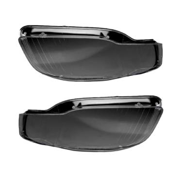 Imagem de Compatível com Audi A4 B7 S4 RS4 2006 2007 2008 - Capa da Lente do Farol Dianteiro (1 Par) - Lente Transparente