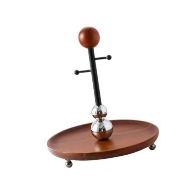 Imagem de FLCPJGV Organizador de Madeira para de Entrada, Porta-chaves Decorativo de Madeira para de Entrada, Sala de Estar, Pulseiras, Chaves E Pequenos Obje, L