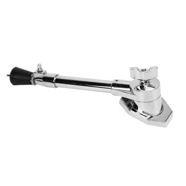 Imagem de AUNMAS Pernas de Tambor Baixo Ajustáveis, Esporas de Aço Carbono, Pés de Borracha Antiderrapantes, Estabilizadores de pontapé Pesados ​​para Suporte de Percussão, Kit de Palco