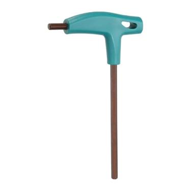 Imagem de HARFINGTON Chave sextavada T-Handle 5 mm Metric S2 Aço PP Cabo T-Key Chave hexagonal interna Ferramenta de reparo para manutenção doméstica automotiva, verde
