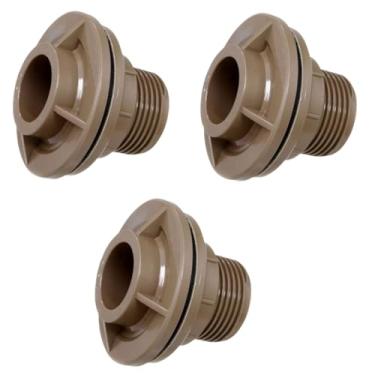 Imagem de Adaptador Caixa D'Agua 40mm x 1.1/4 | Akato | Kit 03 Un