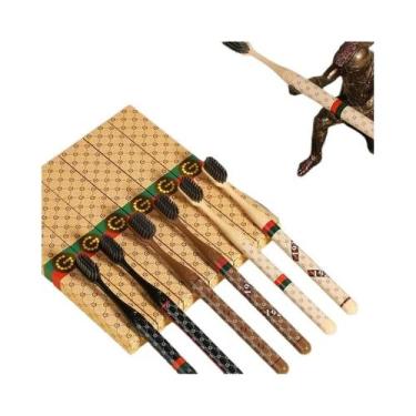 Imagem de Escovas De Dente De Cerdas Macias Para Casais, Caixa Com 6, Alta Quali