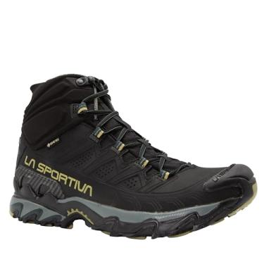 Imagem de La Sportiva Bota masculina Ultra Raptor II Mid Leather GTX impermeável, preto/cedro, 47