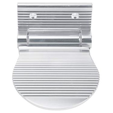 Imagem de GLOGLOW Outros Armazenamentos e Acessórios de Cozinha Espaço Em Alumínio, Pedal Antiderrapante, Design Dobrável, para Corredor e Banheiro, Apoio para Pés de Montagem Em Parede de 6,1 X 3,9 X 2,4 Polegadas, Nan (Prata)