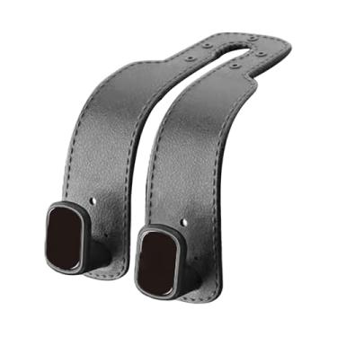 Imagem de Ganchos de assento de carro para encosto de cabeça, ganchos de bolsa de carro, suporte de telefone, cabide multifuncional de veículo para caminhão, guarda-chuva, viagens rodoviárias, bolsa de casaco
