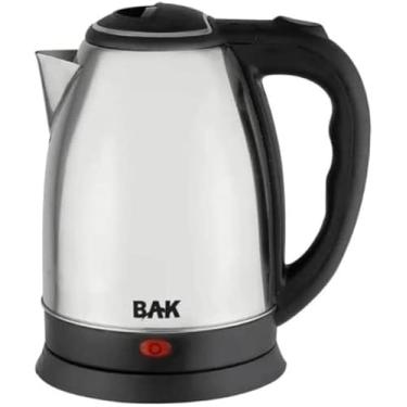 Imagem de Chaleira Elétrica Com Base Removível Jarra Bule Inox 127V 1.8L (Preto)