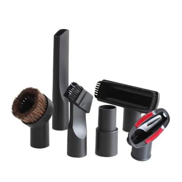 Imagem de Cabeça de escova de sucção de bocal de vácuo para 32 mm 35 mm 1 1/10.2 cm 1 3/20.3 cm acessórios de aspirador de pó ferramenta de fenda para sofá de cama (B)