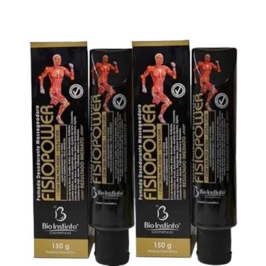 Imagem de KIT com 2 Unidades Pomada Massageadora FISIOPOWER 150g BIO INSTINTO