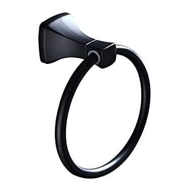 Imagem de Toalheiro anel de toalha de alumínio para banheiro, tinta spray ecológica, anel de toalha sem queda de cola