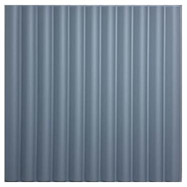 Imagem de Placa Painel Ripada 50x50cm - kit 20 peças 5m²(Ripado Cinza)