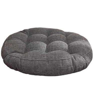 Imagem de Yadlan Almofada de assento redonda almofada de cadeira confortável, almofada de chão almofada de assento para sala de jantar sala de estar sala de estudo, Coussin De SièGe De Chaise De Salle à Manger