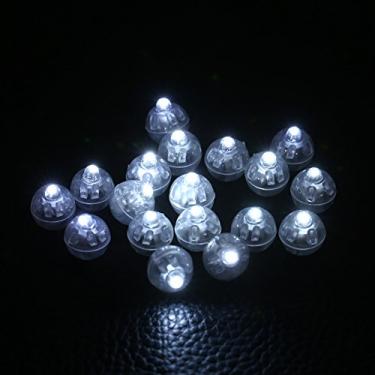 Imagem de Generic Luzes de Bola LED que Mudam de Cor para Decoração de Festa de Casamento, Lâmpadas Redondas de 100 Unidades para o Natal, Material Plástico Descartável, Luz RGB para Festivais ou Celebrações