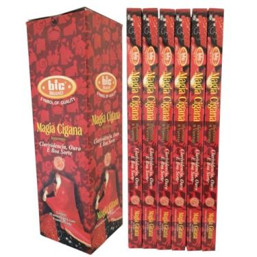 Imagem de Incenso Indiano Bic Magia Cigana - Boa Sorte 6 caixinhas