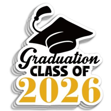 Imagem de 200 peças adesivos de formatura 2026, adesivo classe de 2026 para cartões de presente, tubos de diploma e decorações de festa de formatura-09