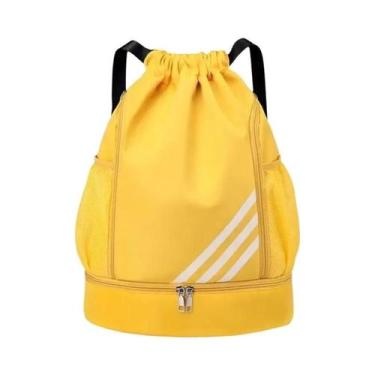Imagem de Mochila De Esportes Ao Ar Livre Com Cordão Para Basquete, Futebol, Nat