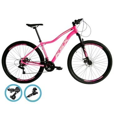 Imagem de Bicicleta Aro 29 Ksx Feminino 24 Velocidades Cambios Shimanos-Feminino