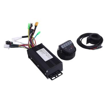 Imagem de Jiawu Display LED 3 Modos de Controlador para Motor Sem Escova, Kit de Atualização de Bicicleta Elétrica para Entusiastas, Liga de Alumínio, Material ABS