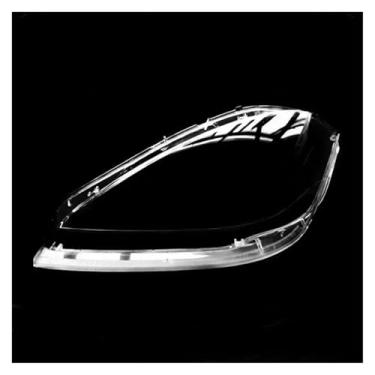 Imagem de FLJOYOEU Tampa do farol do carro farol lente abajur concha substitui o vidro original, compatível com Benz W169 A-Class A160 A180 A20 2009 2010 2011 (1 peça esquerda)