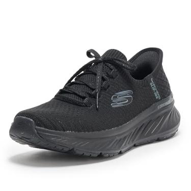 Imagem de Skechers Tênis feminino sem cadarço Edgeride Hands Free, Preto, 40