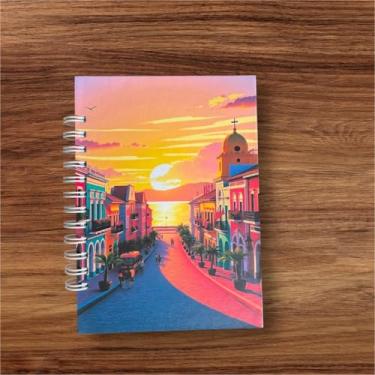 Imagem de Sketchbook (caderno de desenhos), Capa Dura, Wire-o, Sem Pauta, Folhas 90g, Tamanho A5, Recife