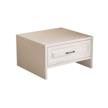 Imagem de Gabinete de arquivo deslizante silencioso universal para escritório para colocação doméstica pequena para impressora de mesa gaveta de escritório (branca)