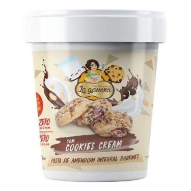 Imagem de Pasta de Amendoim Integral (1000g) La Ganexa, Cookies Cream