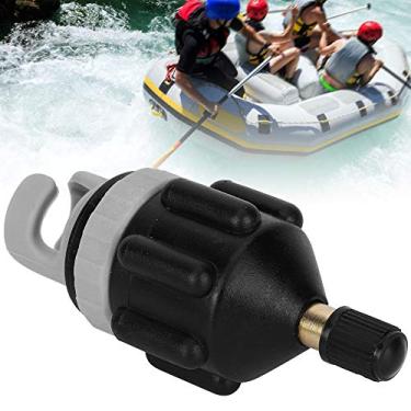 Imagem de Akozon 2 Unidades de Cabeças Adaptadoras de Inflador de Bomba de Ar para Prancha de Surf, Prancha de Remo e Canoagem - Compatível Com Barcos Infláveis, Jangadas e Caiaques (Preto)