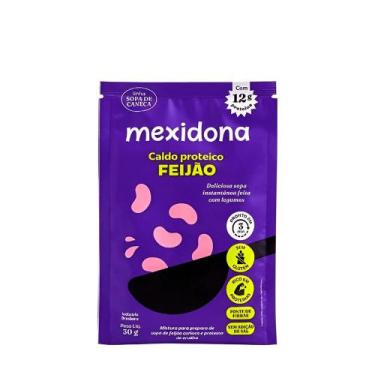 Imagem de Sopa Caldo Proteico Feijão Sem Glúten Mexidona - 30g