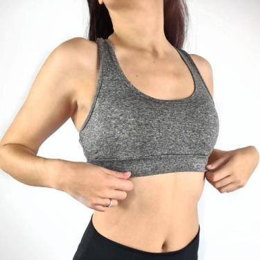 Imagem de Top Academia Nadador Suplex Fitness Academia Sem bojo Feminino - Sem M