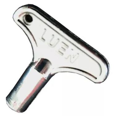 Imagem de CHAVE SEXTAVADA PANDEIRO TAMBORIM 40mm x 1 4 CROMADA LUEN